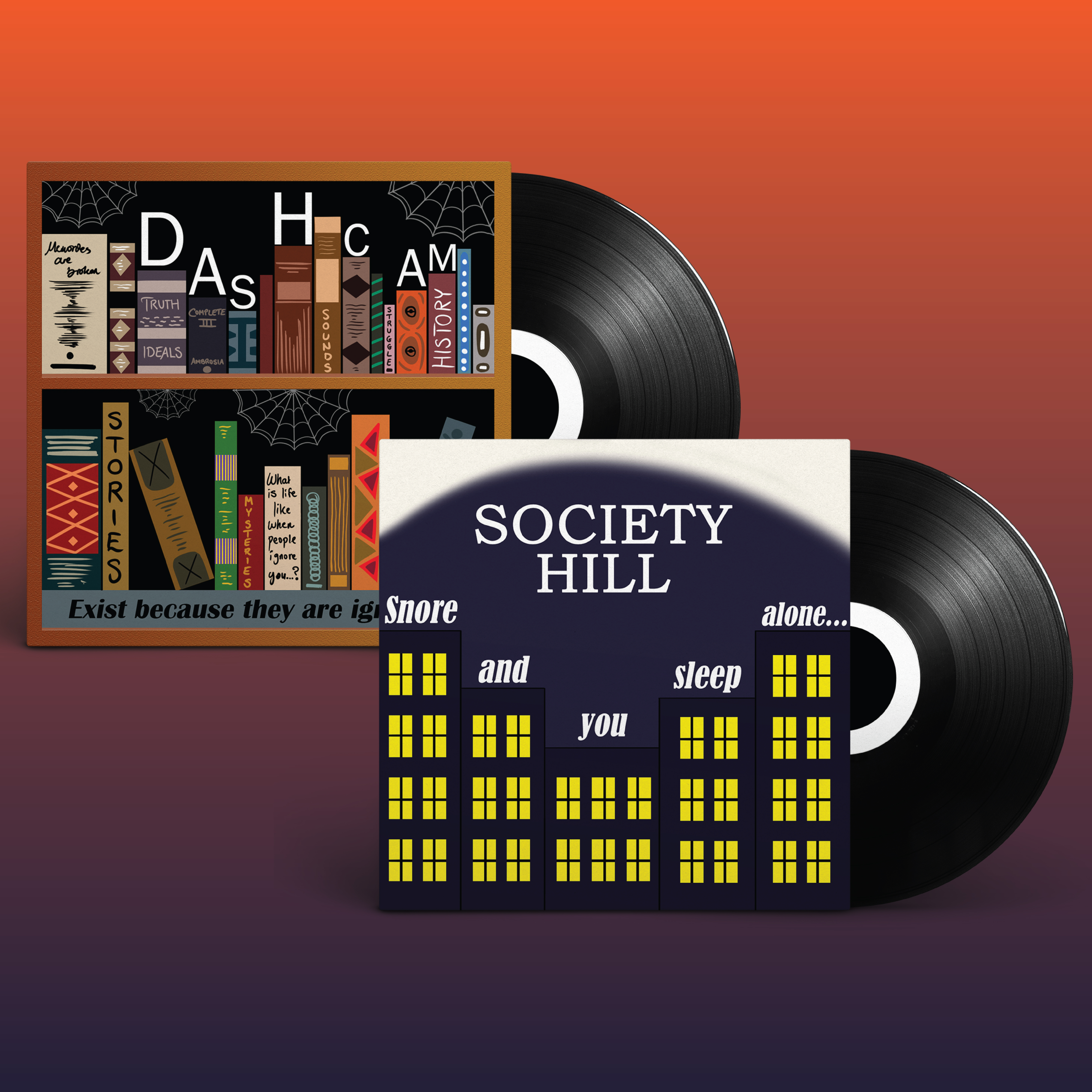 DashCam and Society Hill Album Cover